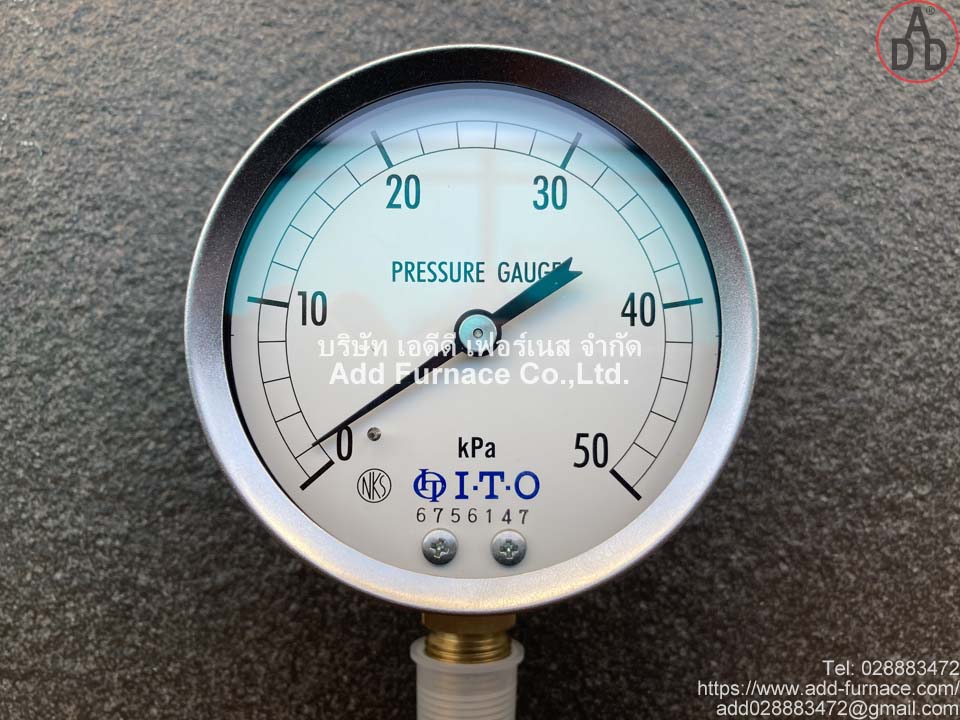 0~50kPa ITO KOKI K.K. Pressure Gauge (2)